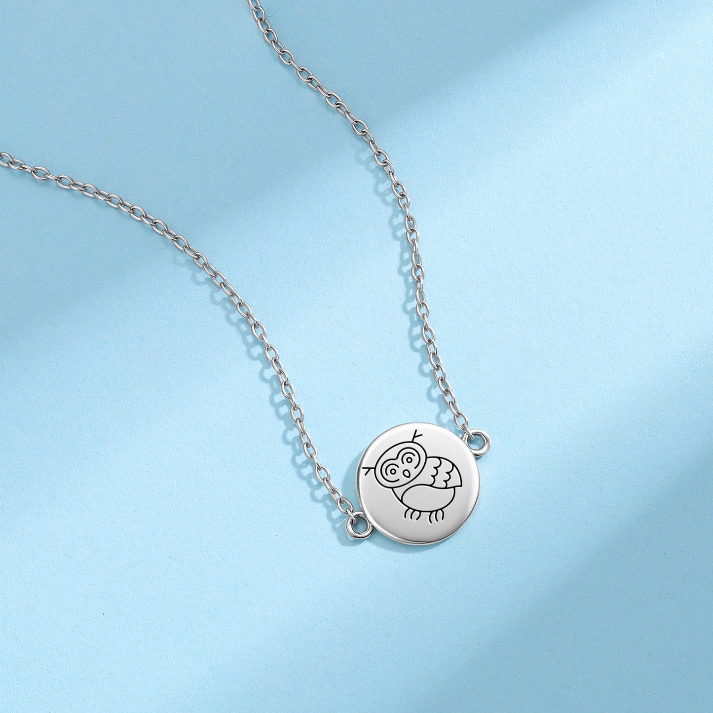 The Owl Feng shui Symbols Necklace