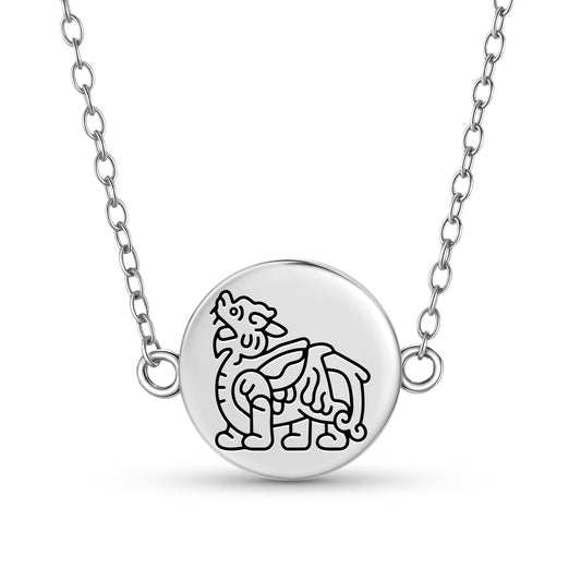 Chi Lin Feng shui Symbols Necklace