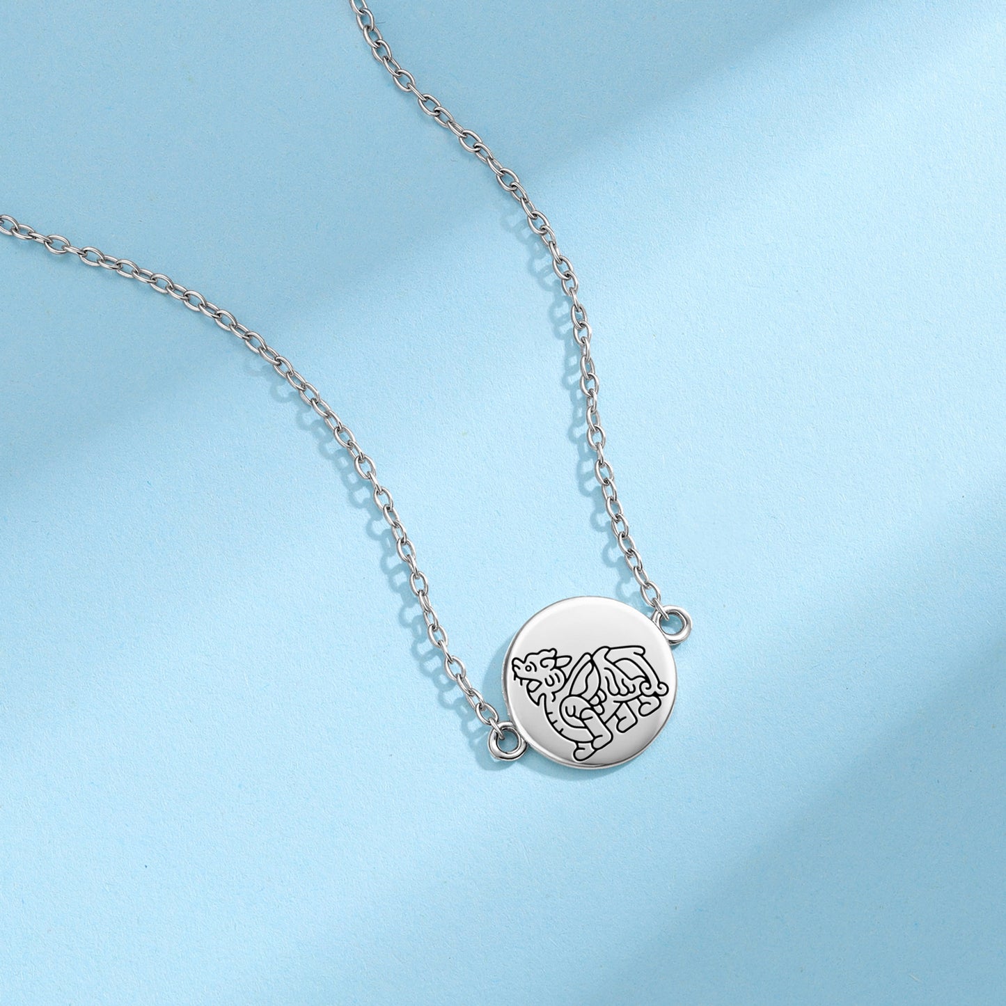 Chi Lin Feng shui Symbols Necklace