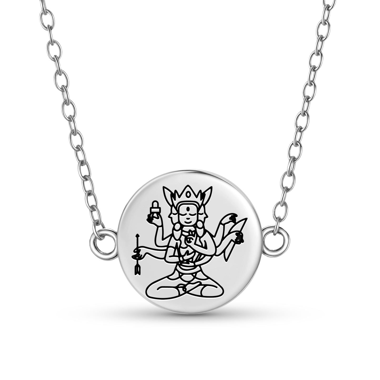 Usnisavijaya Buddhist Gods Symbols Necklace