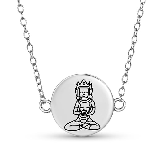 Nairatmya Buddhist Gods Symbols Necklace
