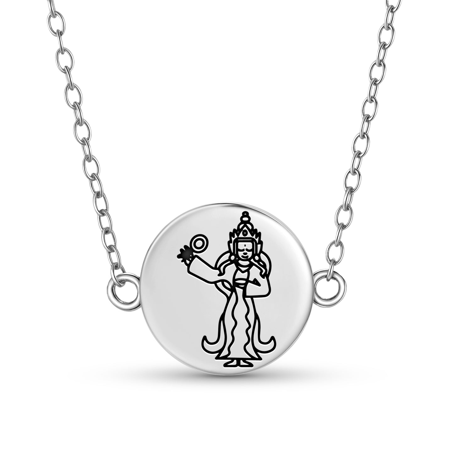 Achi Chokyi Drolma Buddhist Gods Symbols Necklace
