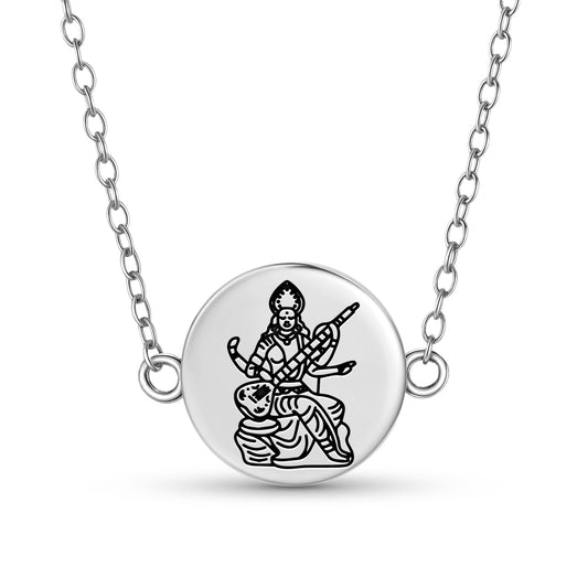 Sarasvati Buddhist Gods Symbols Necklace