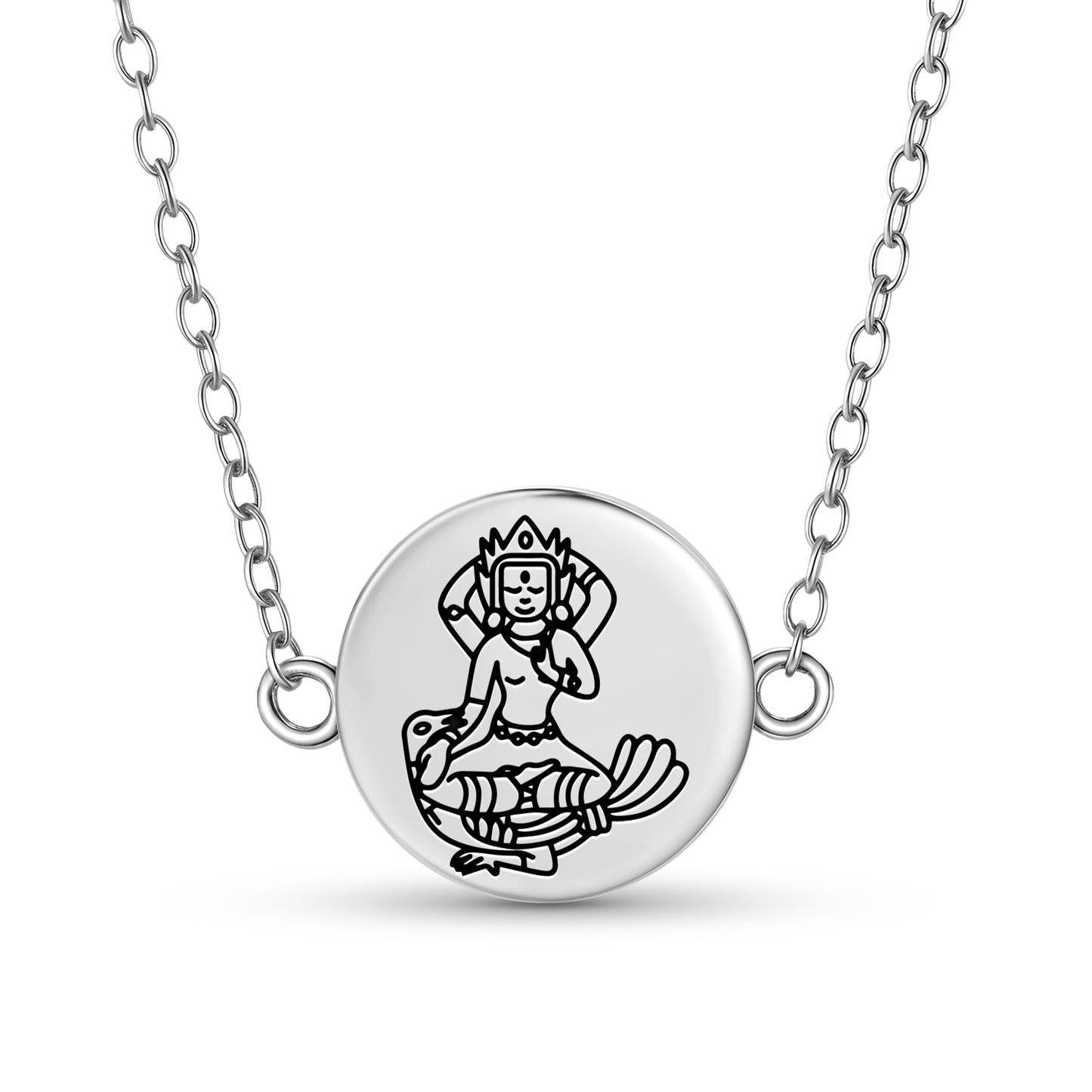 Mahamayuri Buddhist Gods Symbols Necklace