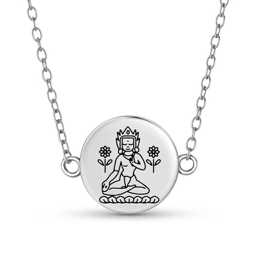 Sita Tara Buddhist Gods Symbols Necklace