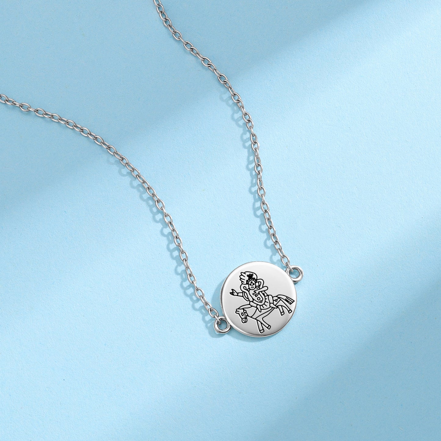 Palden Lhamo Buddhist Gods Symbols Necklace