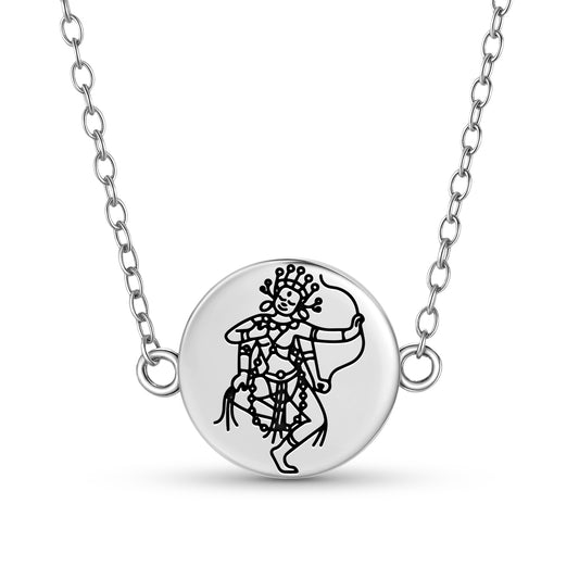 Kurukulla Buddhist Gods Symbols Necklace