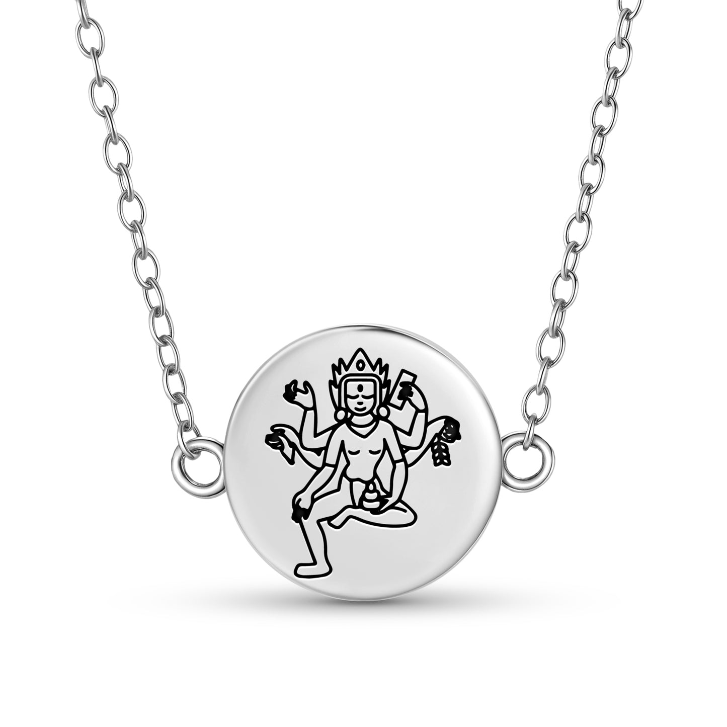 Vasudhara Buddhist Gods Symbols Necklace
