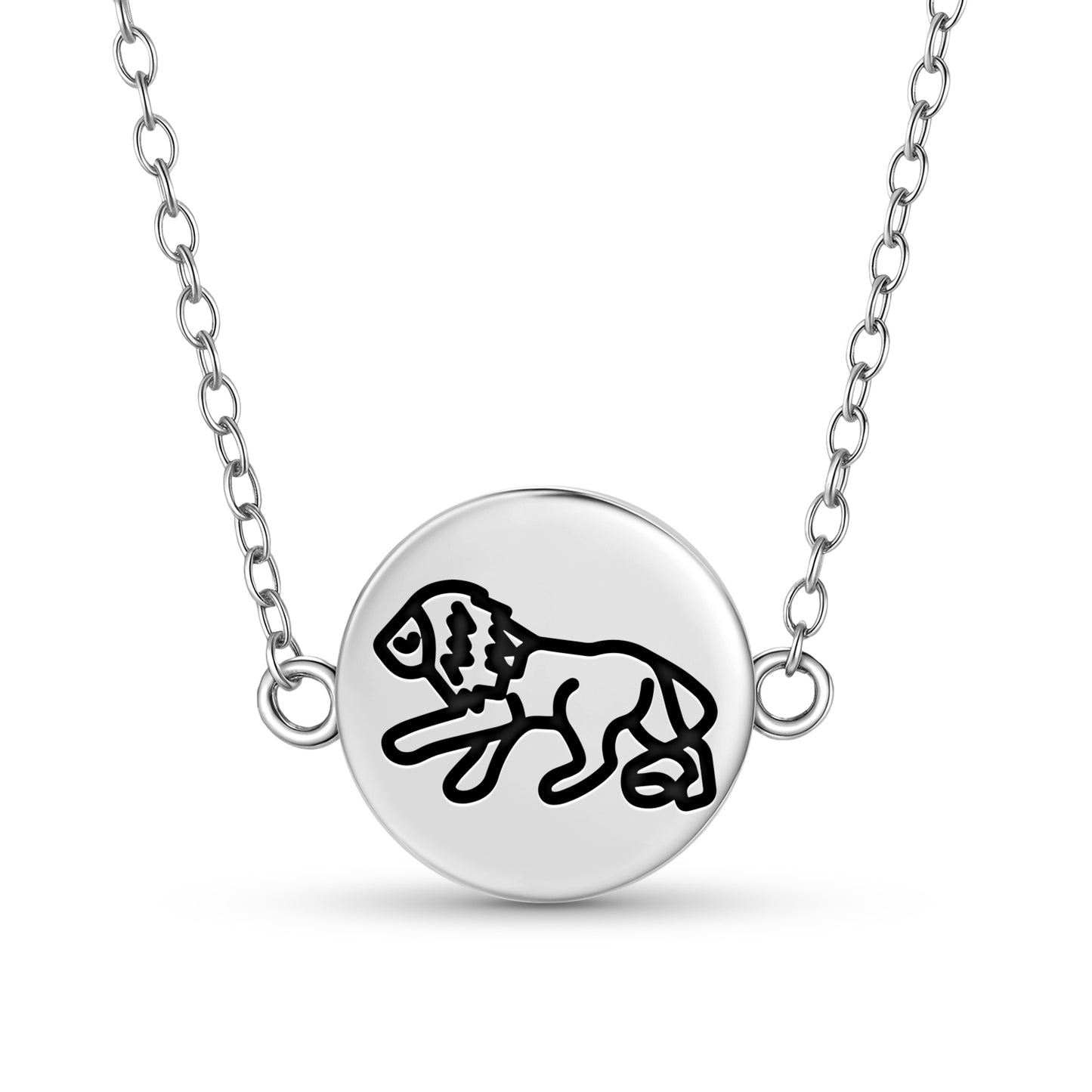 Lion Jainism Symbols Necklace