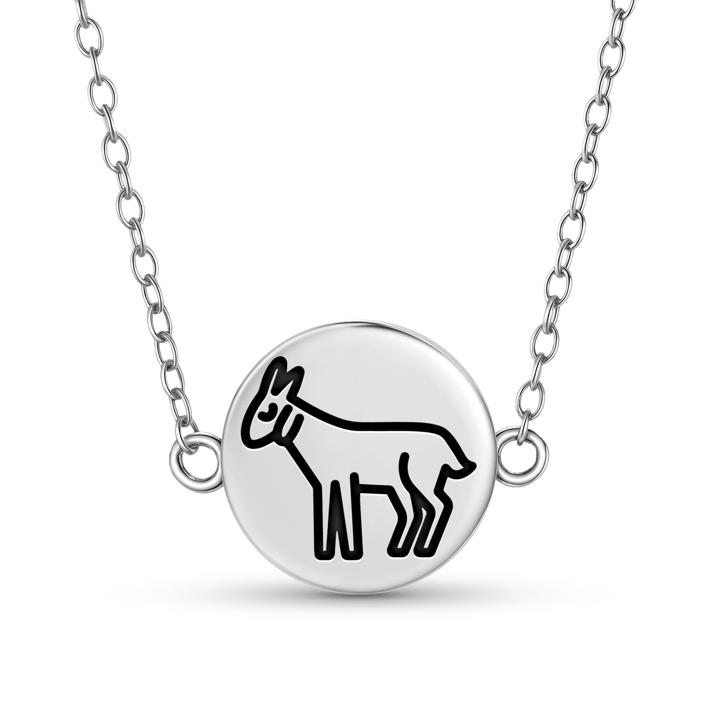 Goat Jainism Symbols Necklace