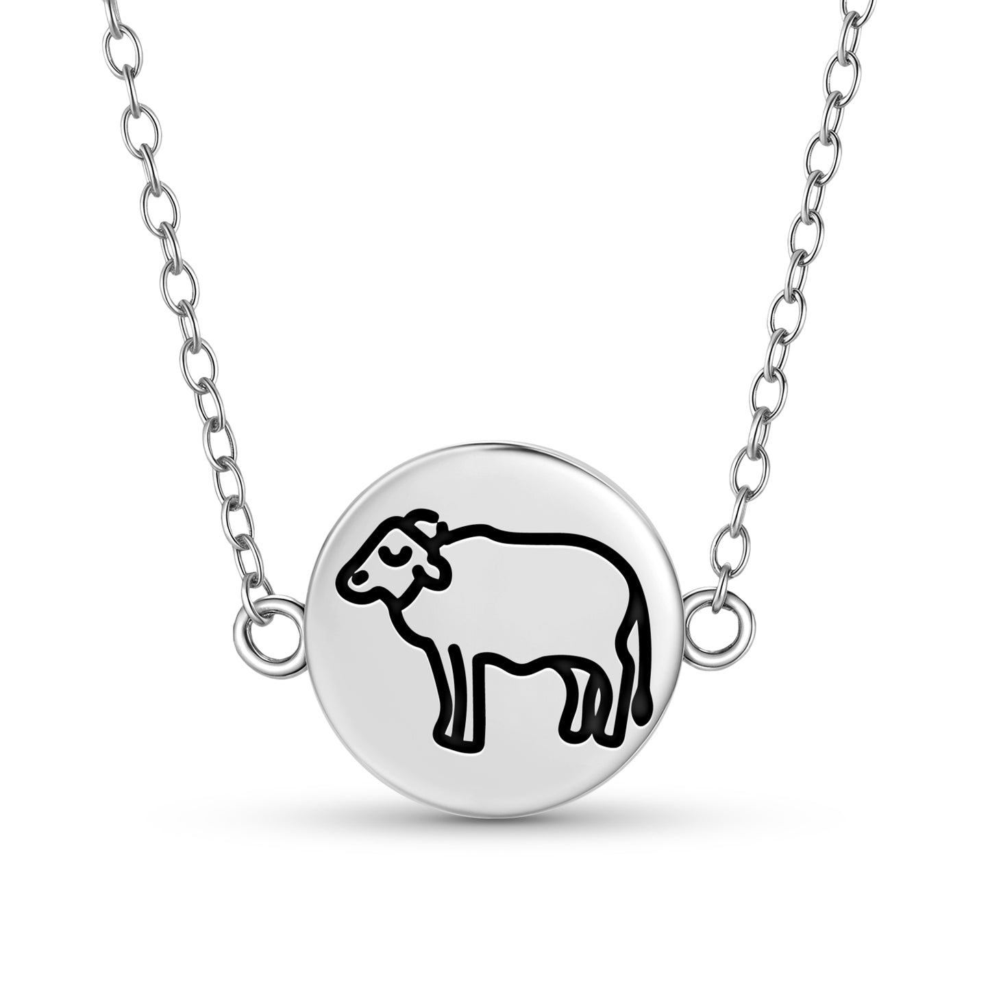 Bhaisa Buffalo Jainism Symbols Necklace