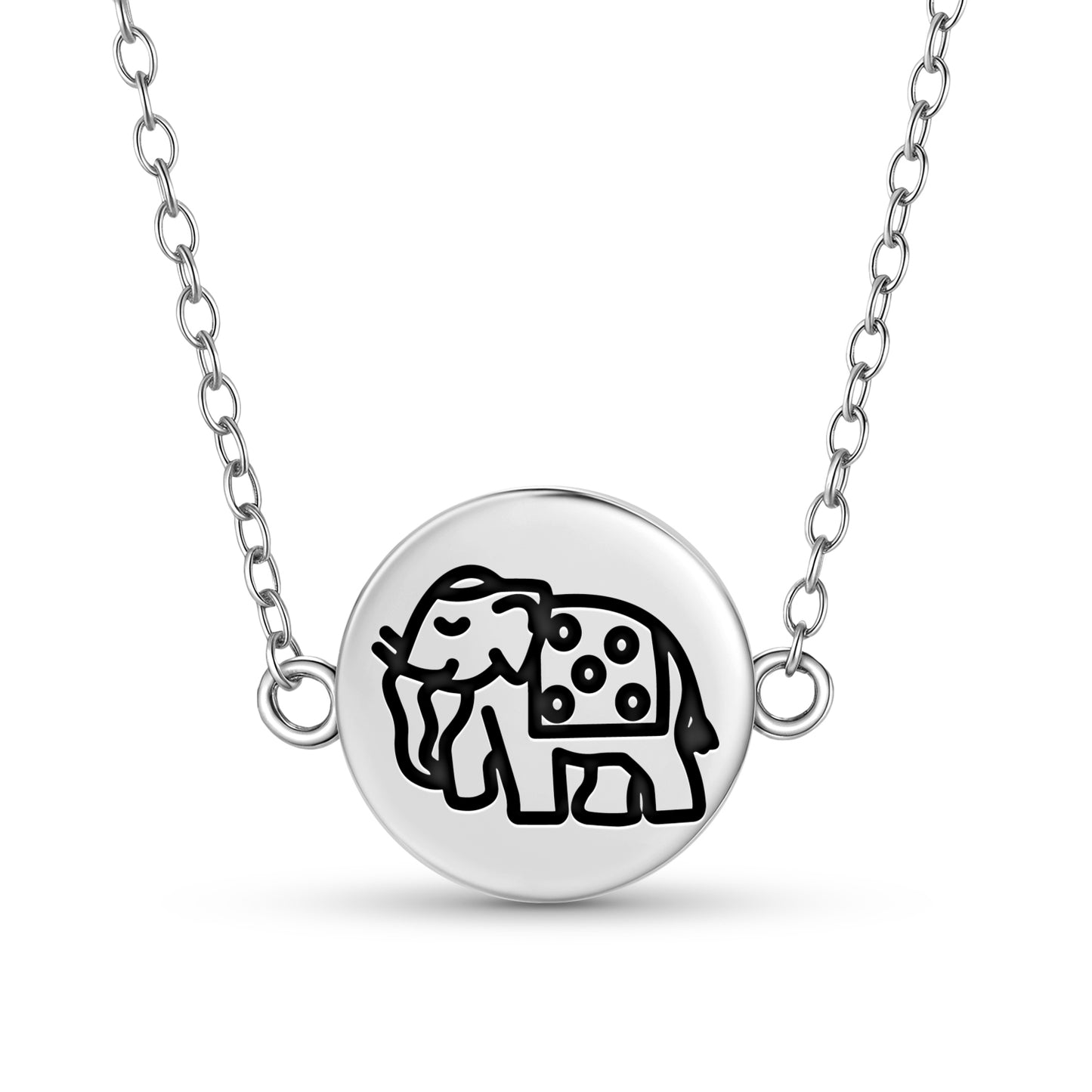 Elephant Jainism Symbols Necklace