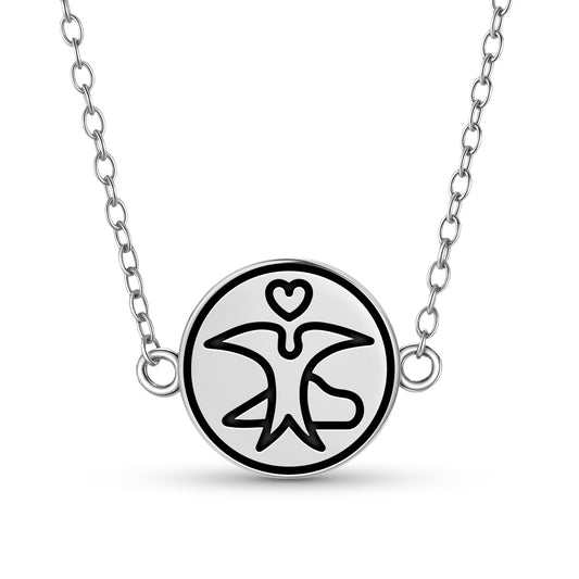 Sagittarius Seal Anthroposophy Symbols Necklace