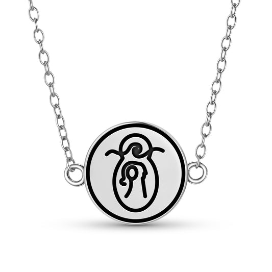 Scorpio Seal Anthroposophy Symbols Necklace