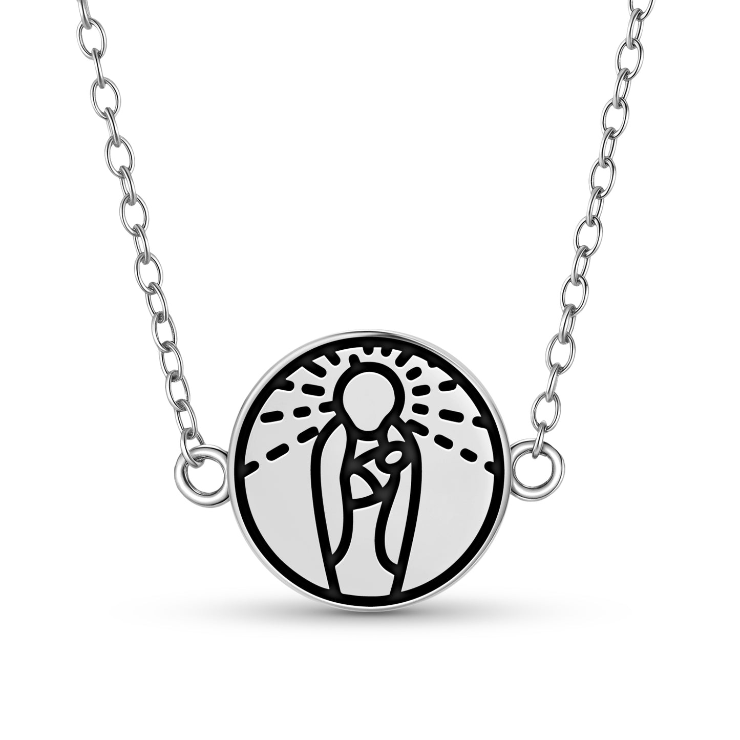 Virgo Seal Anthroposophy Symbols Necklace