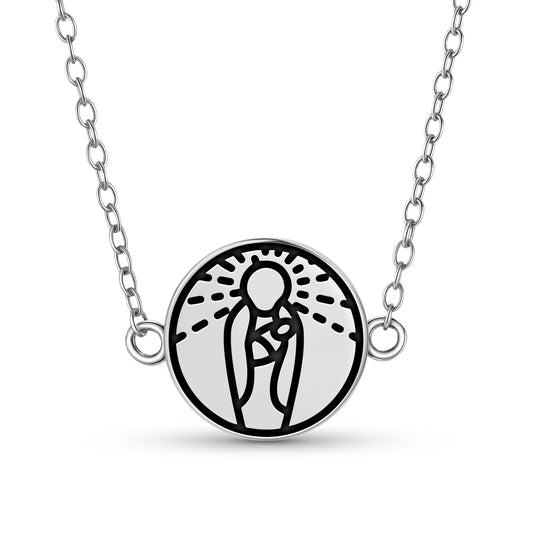 Virgo Seal Anthroposophy Symbols Necklace