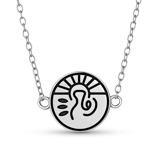 Leo Seal Anthroposophy Symbols Necklace