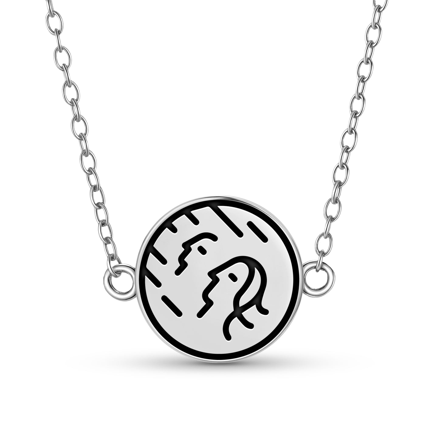 Aries Seal Anthroposophy Symbols Necklace