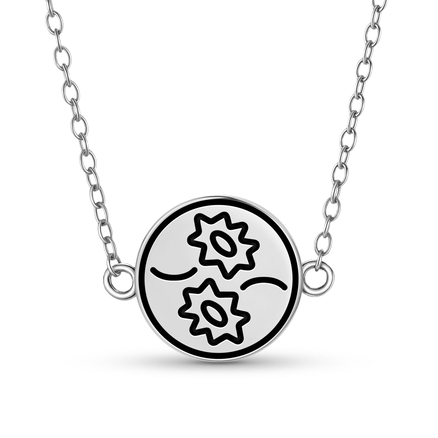 Pisces Seal Anthroposophy Symbols Necklace