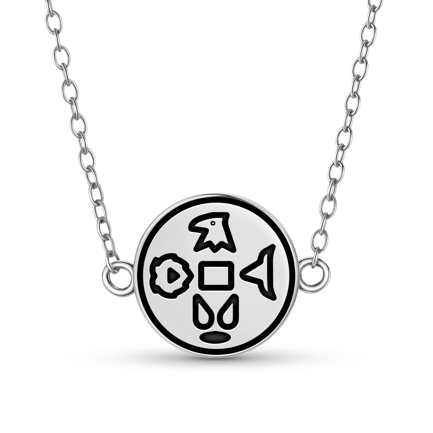 Second Apocalyptic Seal Anthroposophy Symbols Necklace