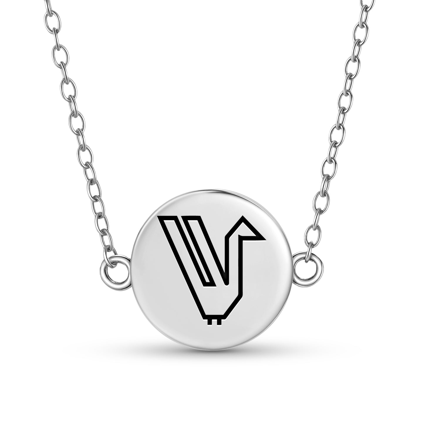 Kus Bird Turkish Symbols Necklace