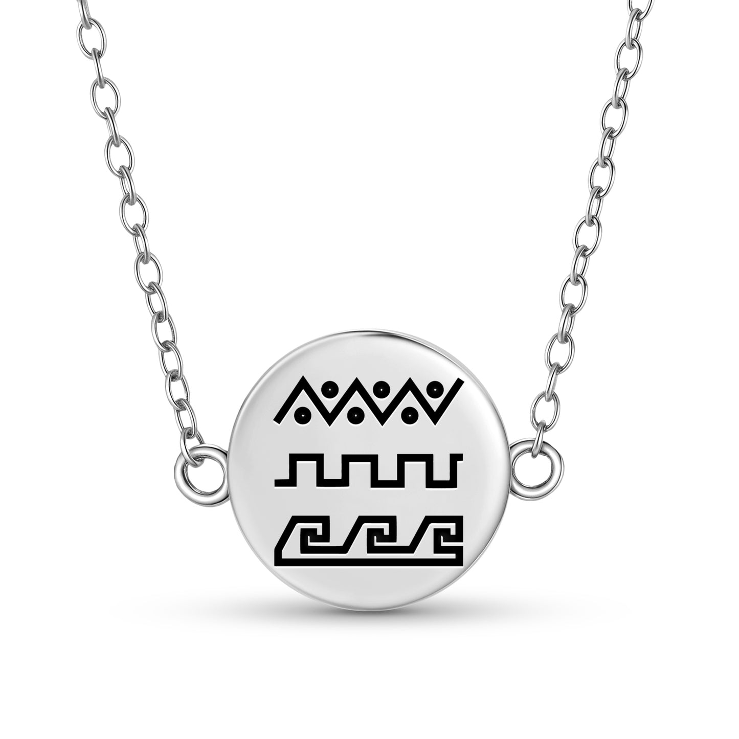Su Yolu – Running Water Turkish Symbols Necklace