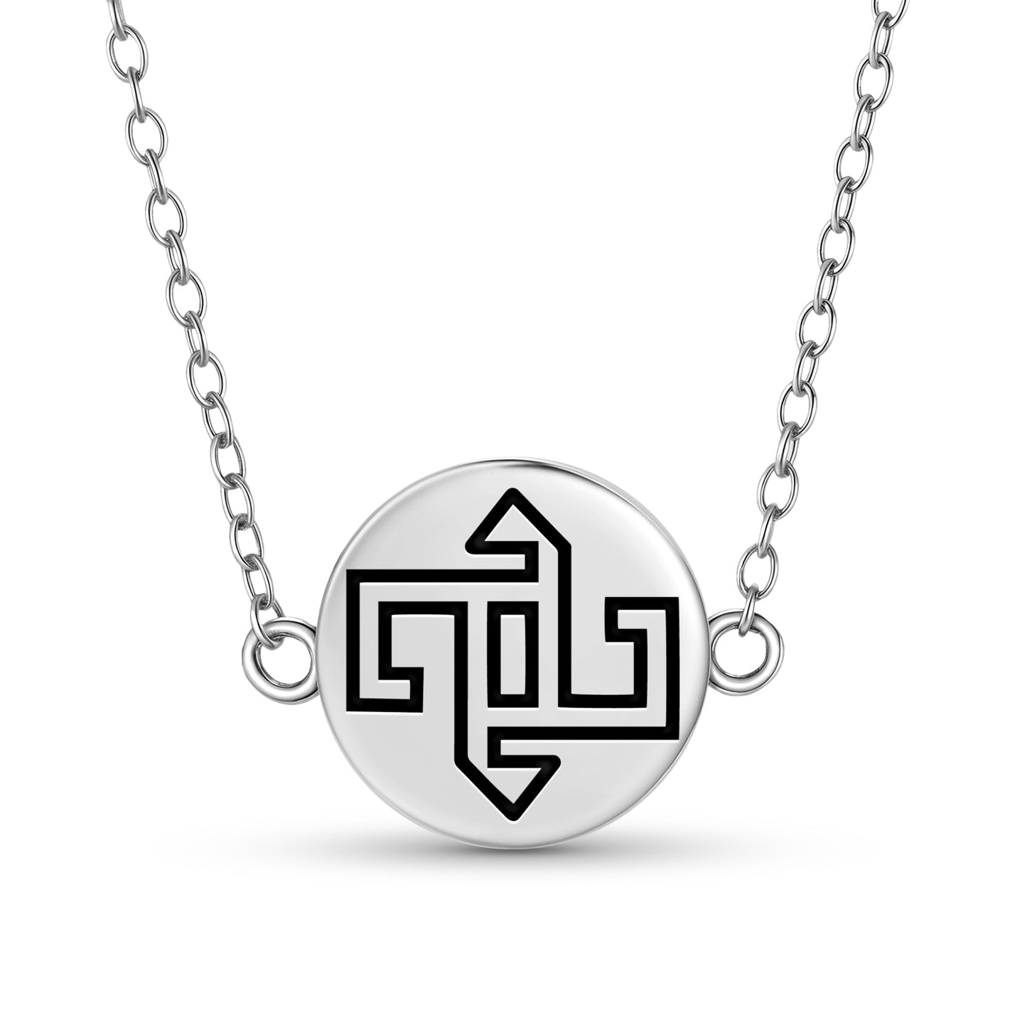 Swastika Turkish Symbols Necklace