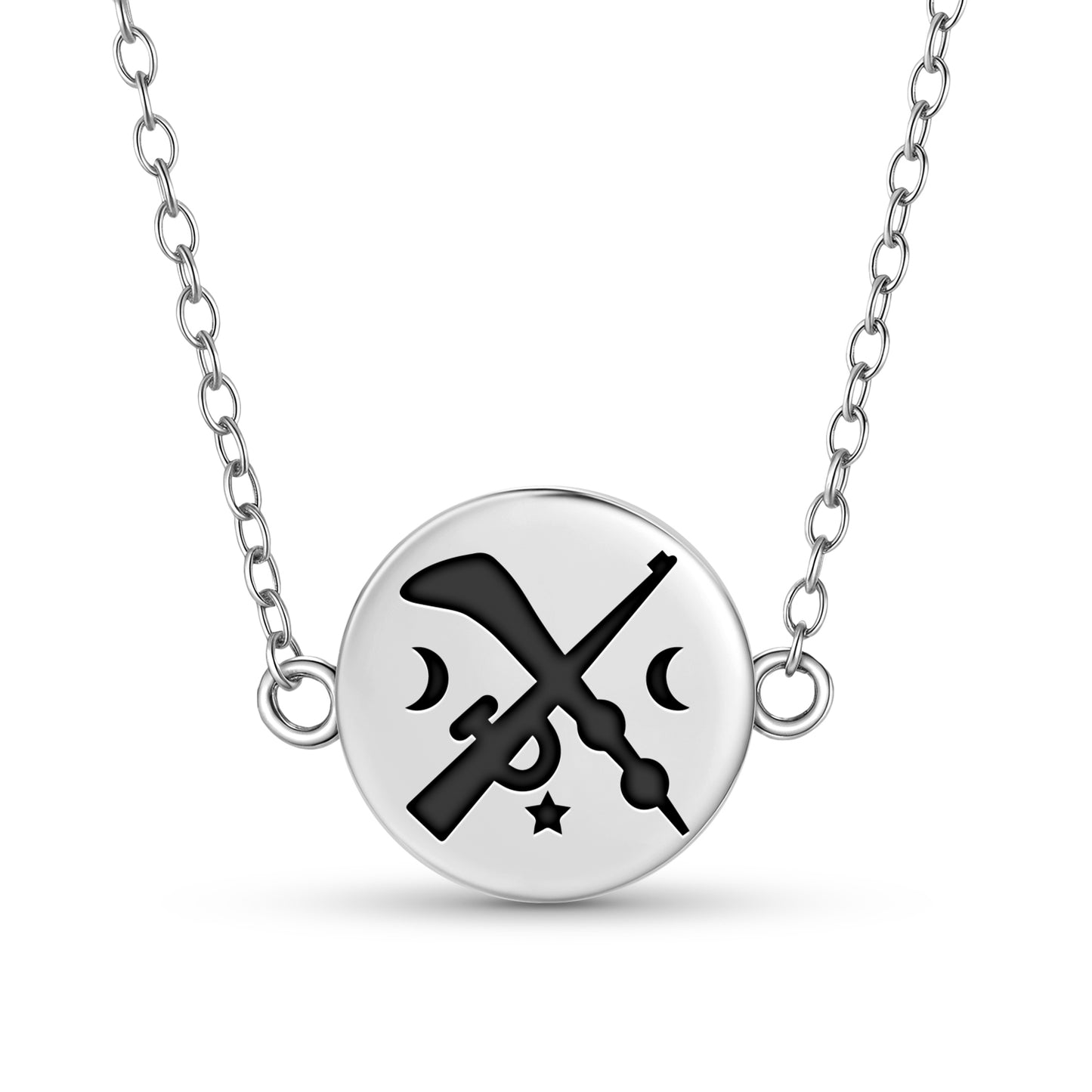 Tuo Ne Akofena Adinkra Symbols Necklace