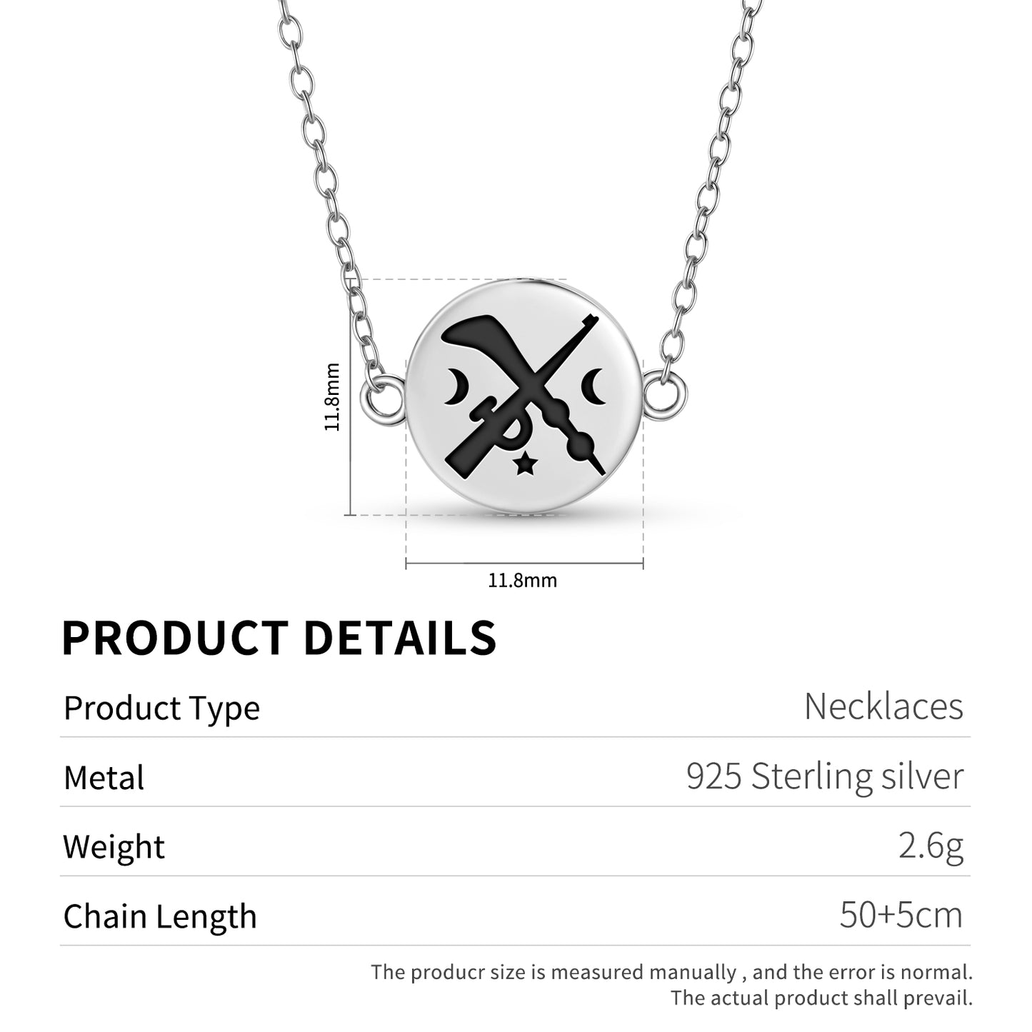 Tuo Ne Akofena Adinkra Symbols Necklace