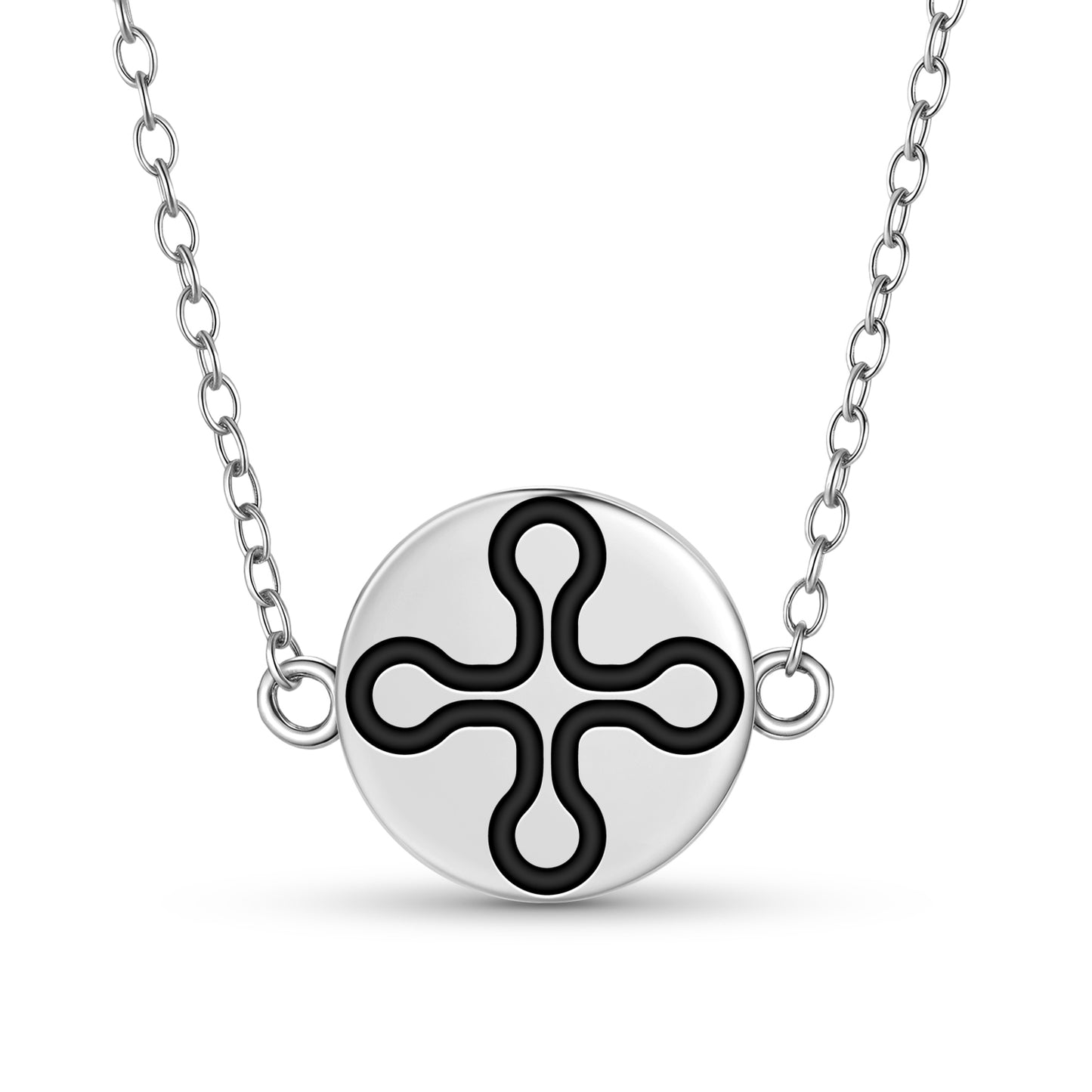 Tabono Adinkra Symbols Necklace