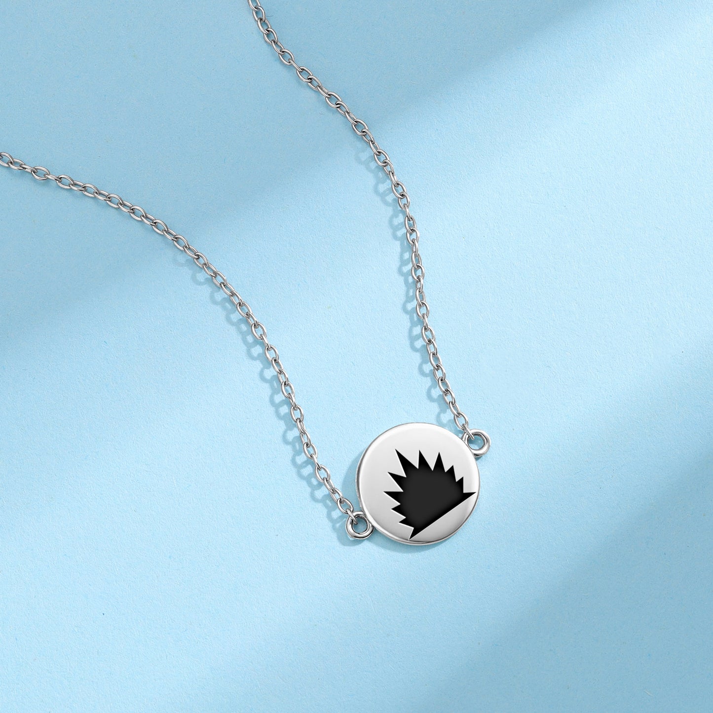 Owia a Repue Adinkra Symbols Necklace