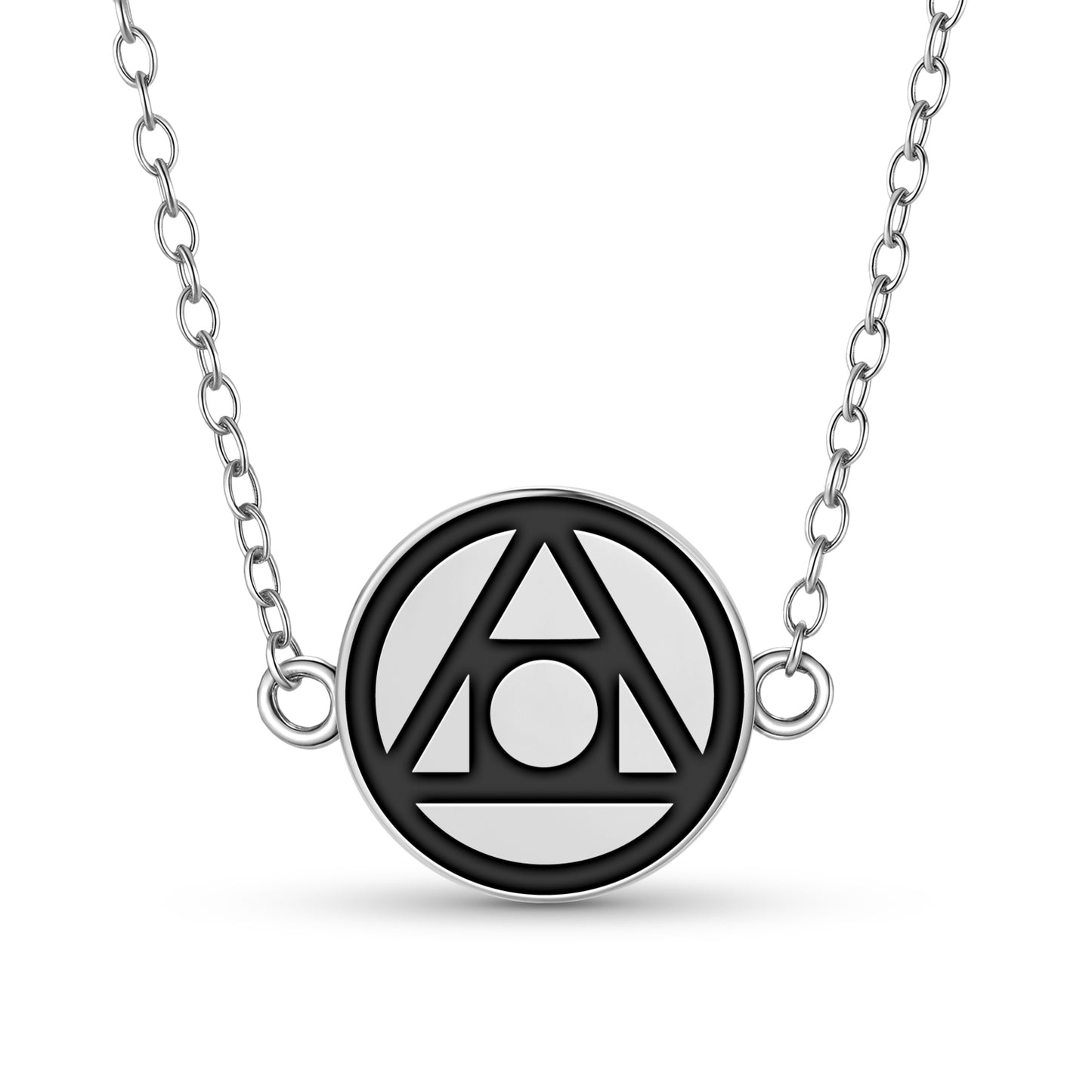 Philosopher Stone Alchemy Symbols Necklace