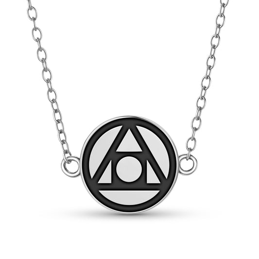 Philosopher Stone Alchemy Symbols Necklace