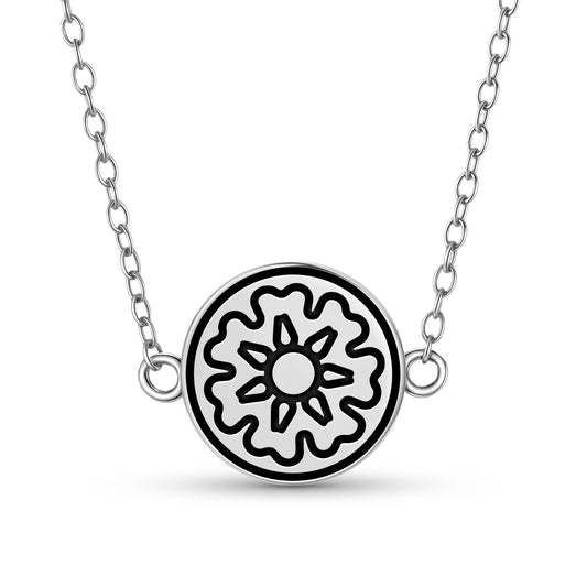 Sun Seal Anthroposophy Symbols Necklace