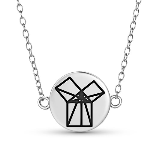 47th Proposition of Euclid Freemasonry Symbols Necklace
