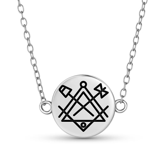 Masonic Working Tools Freemasonry Symbols Necklace