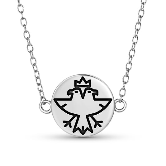 Two Headed Eagle Freemasonry Symbols Necklace