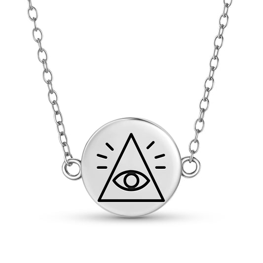 The Eye of Providence Freemasonry Symbols Necklace