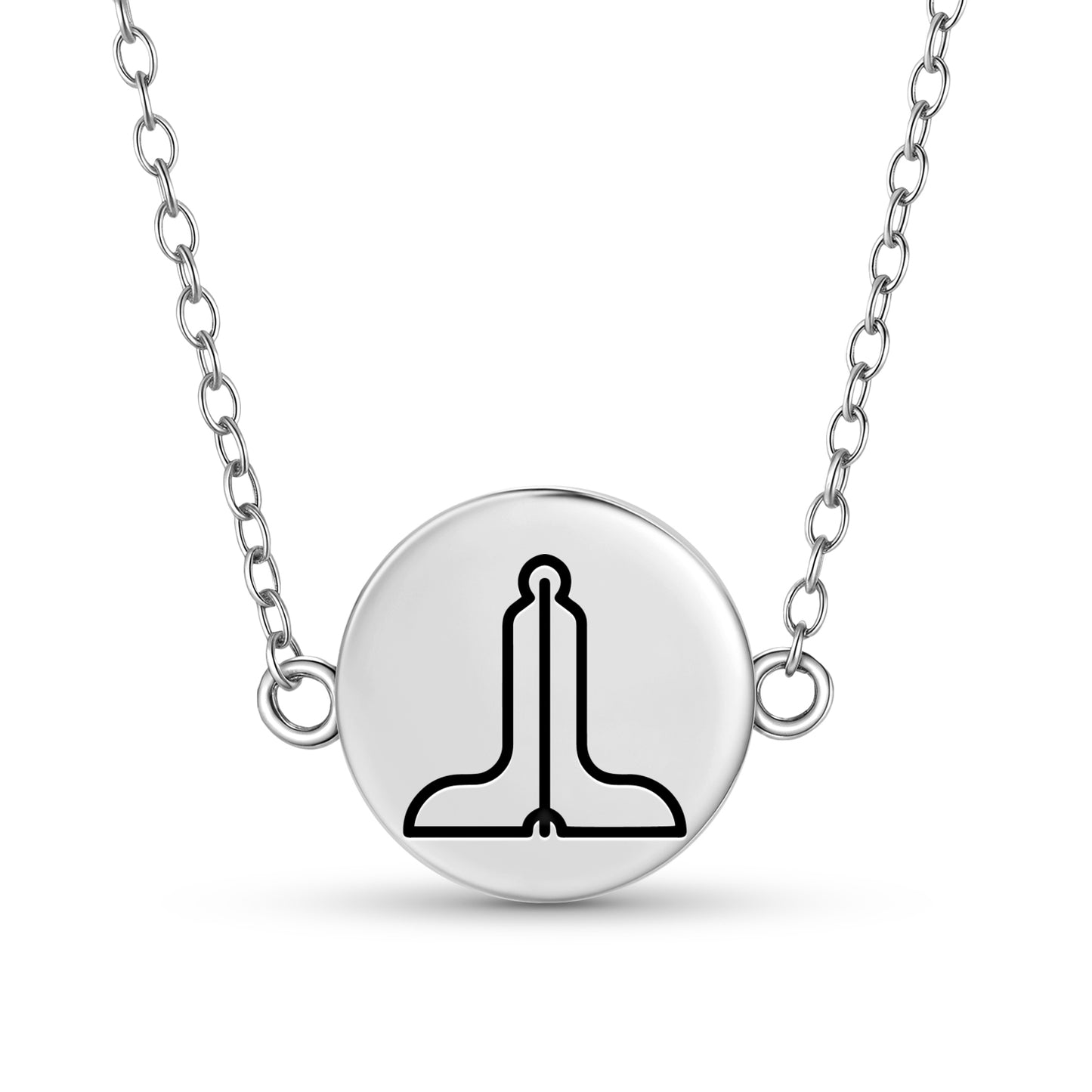 Level Freemasonry Symbols Necklace