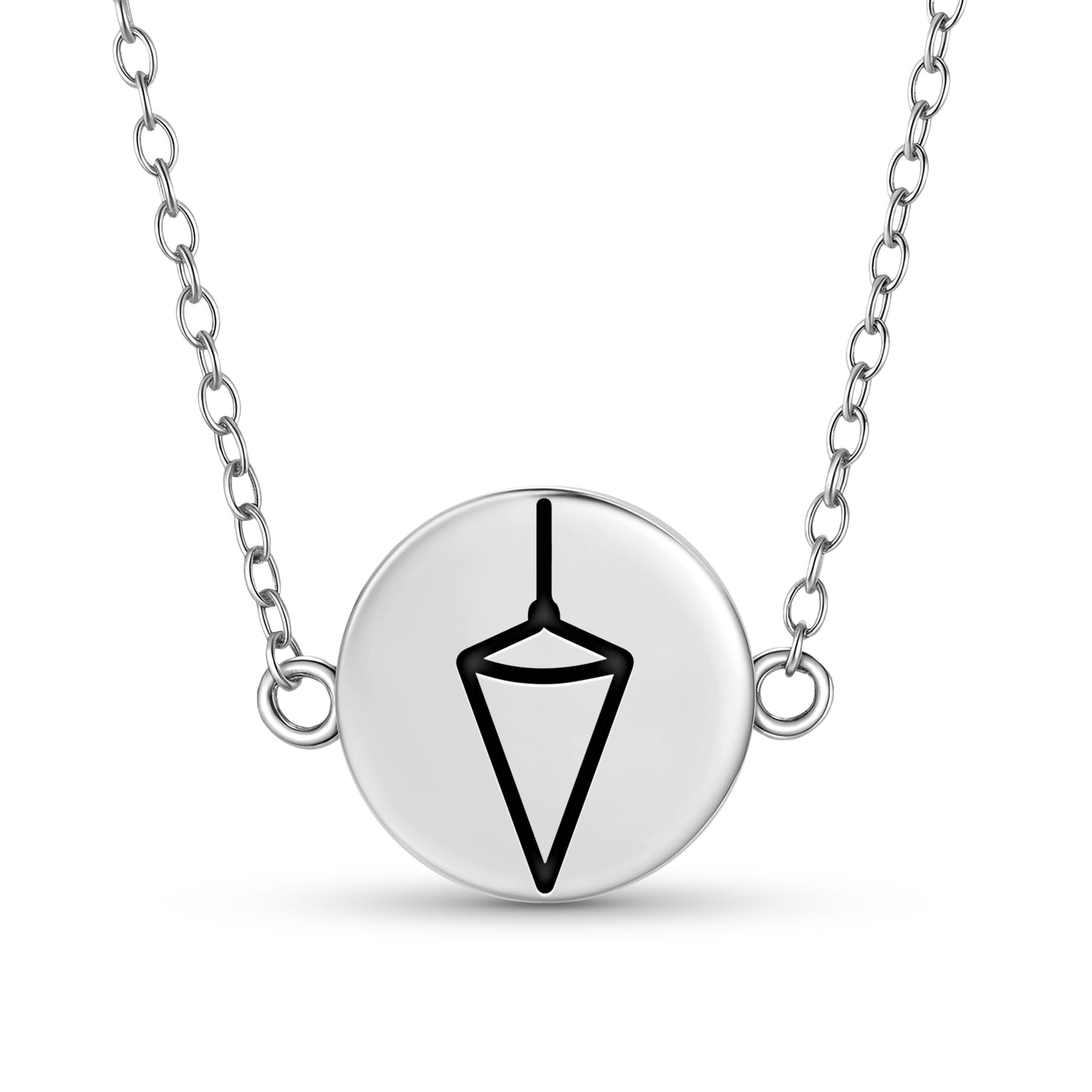 Plumb Freemasonry Symbols Necklace