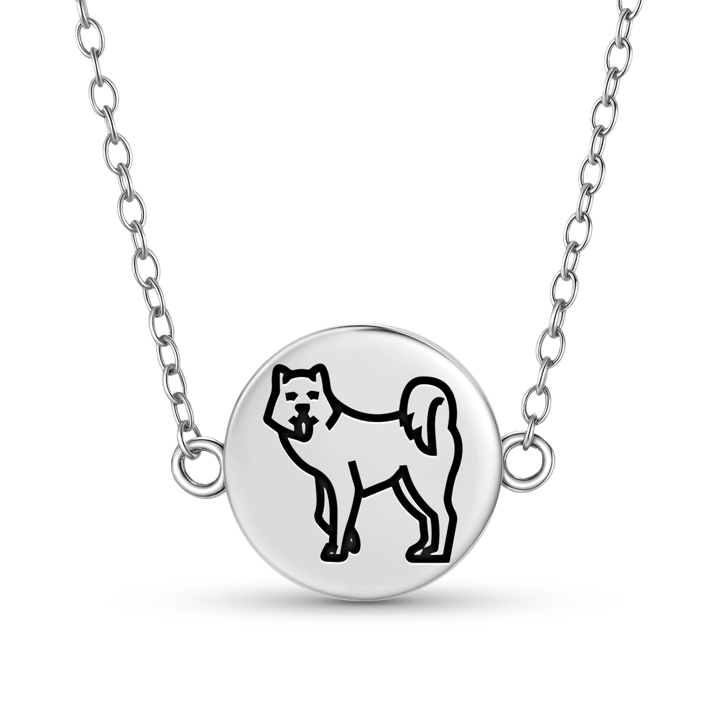 Qimmiq Canadian Inuit Dog Inuit Symbols Necklace
