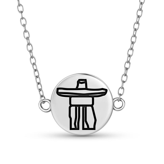 Inuksuk Inuit Symbols Necklace