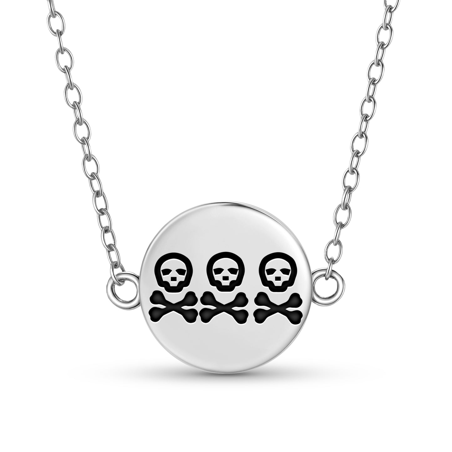 Christopher Condent Jolly Roger Pirate Flags Symbols Necklace