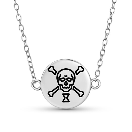 Emanuel Wynn Jolly Roger Pirate Flags Symbols Necklace