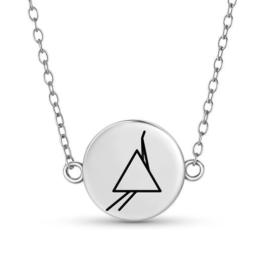Trapezoids Nazca lines Symbols Necklace