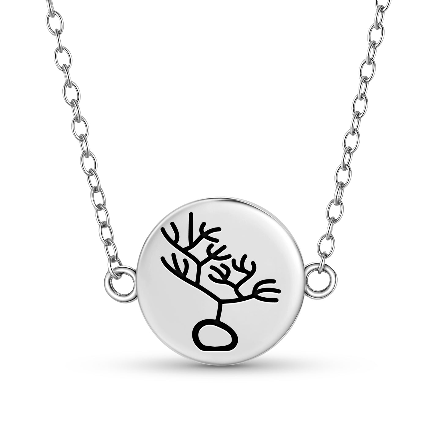 Phytomorphic glyphs Nazca lines Symbols Necklace