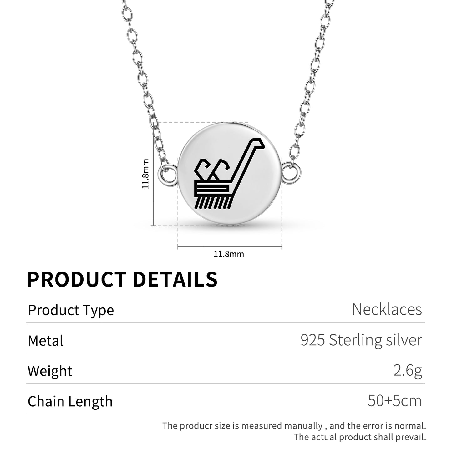Dragon Persian Symbols Necklace