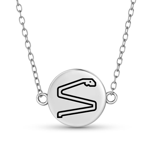Snake Persian Symbols Necklace