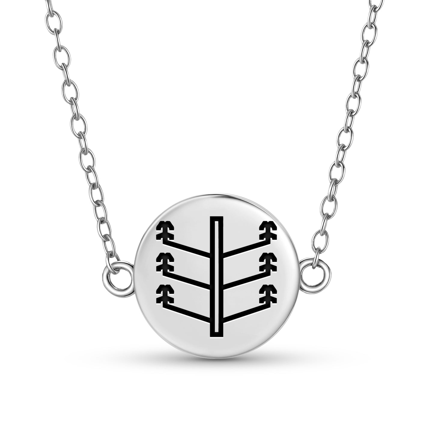 Hyacinth Persian Symbols Necklace