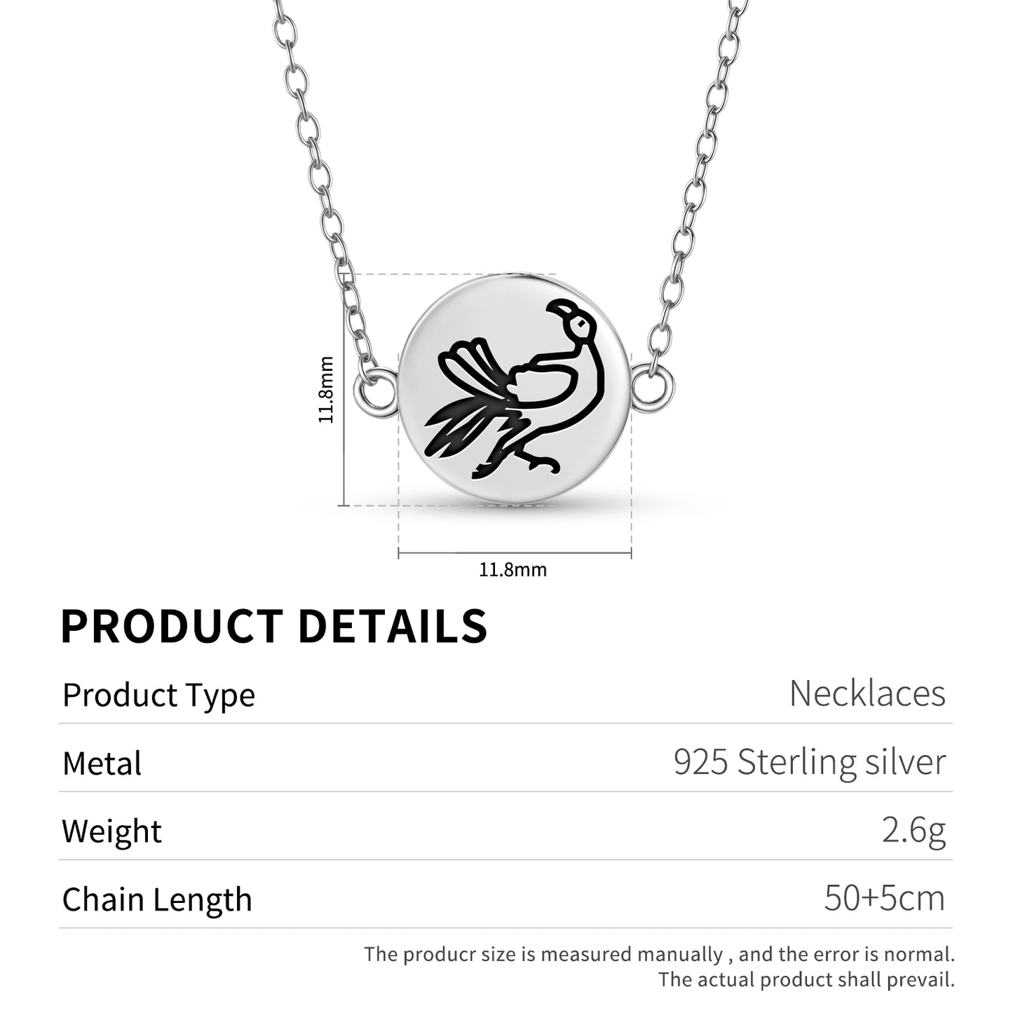 Parrot Persian Symbols Necklace